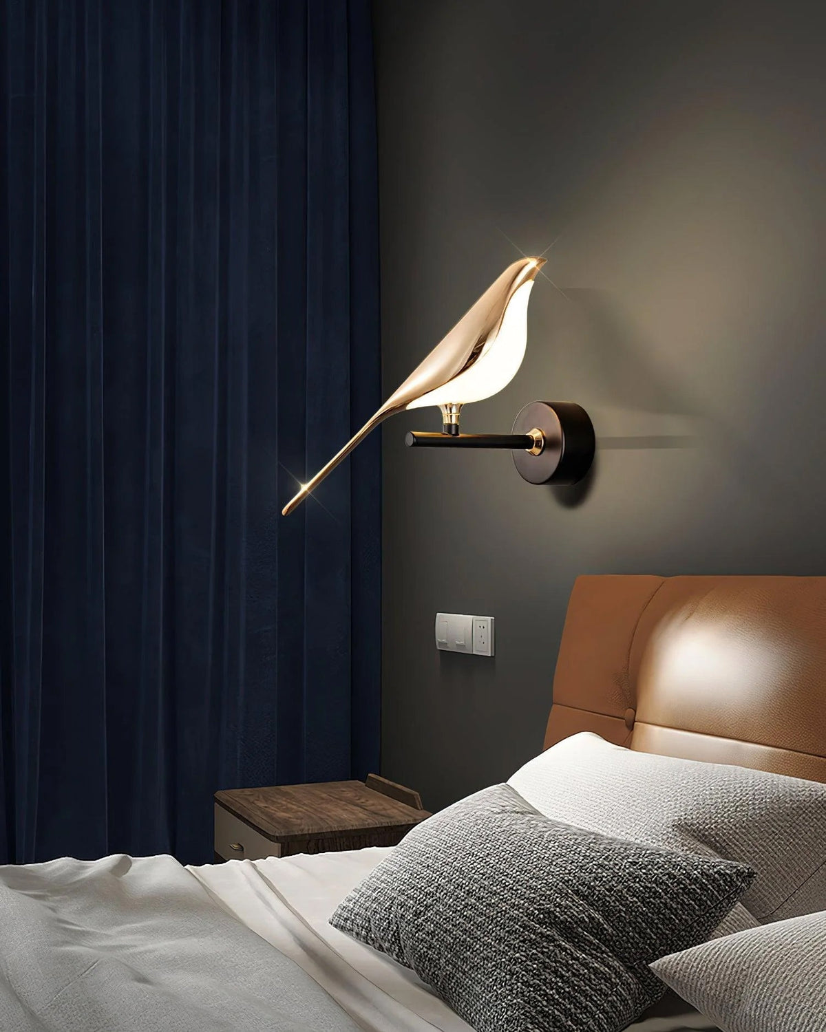 Vale Loveable Premium zeitgenössische Kunst-Wandleuchte mit Stecker