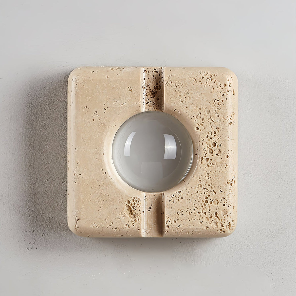 Valaora Travertine Wandleuchte