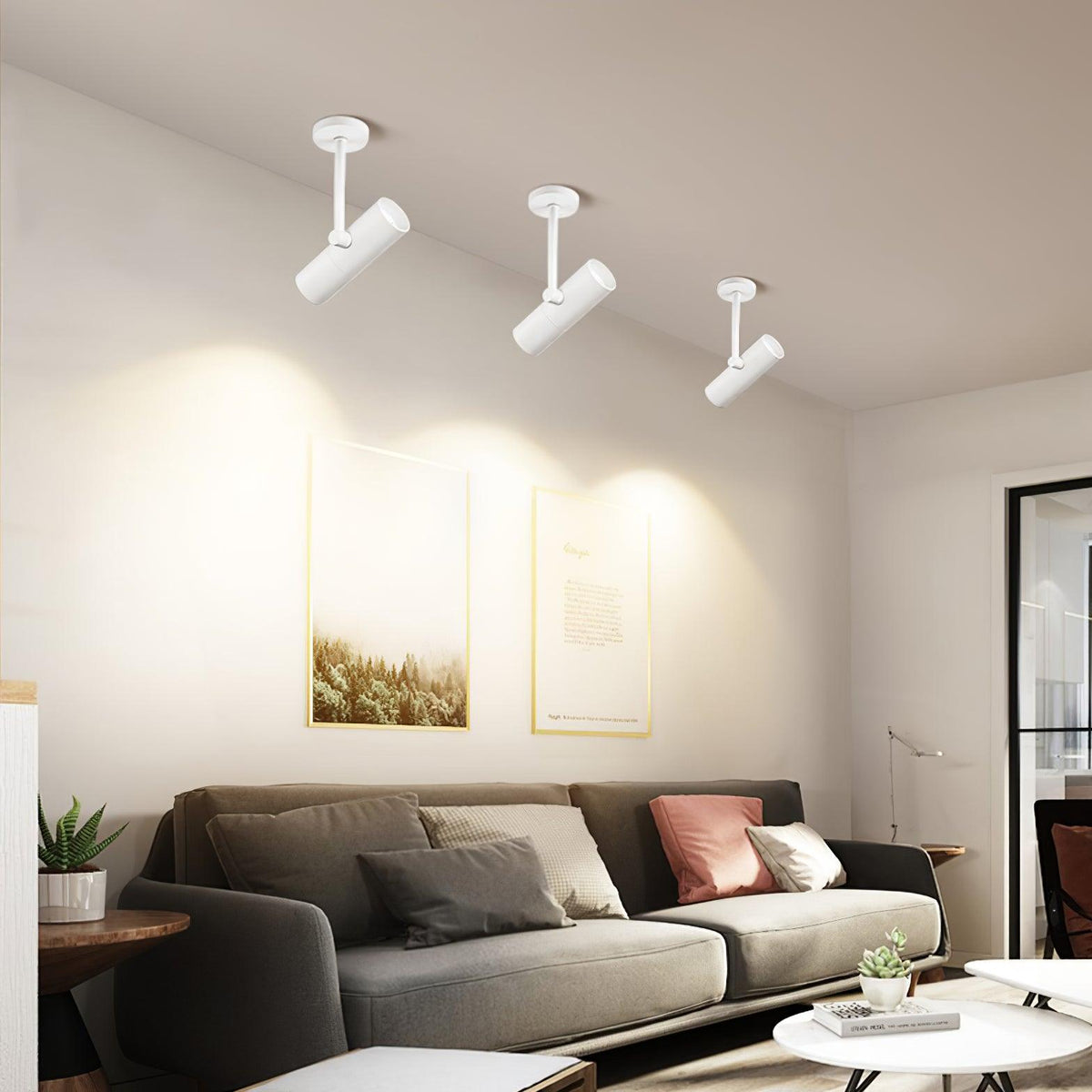 Divi Deckenleuchte Zylinder-Spot Industrial für Loft-Studie