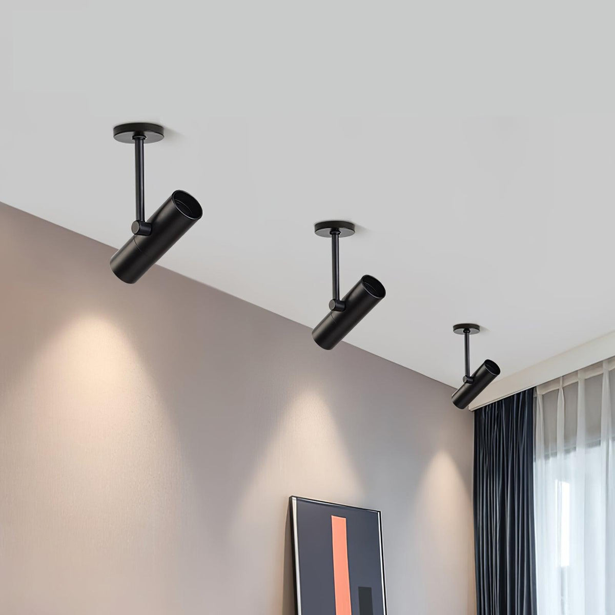 Divi Deckenleuchte Zylinder-Spot Industrial für Loft-Studie