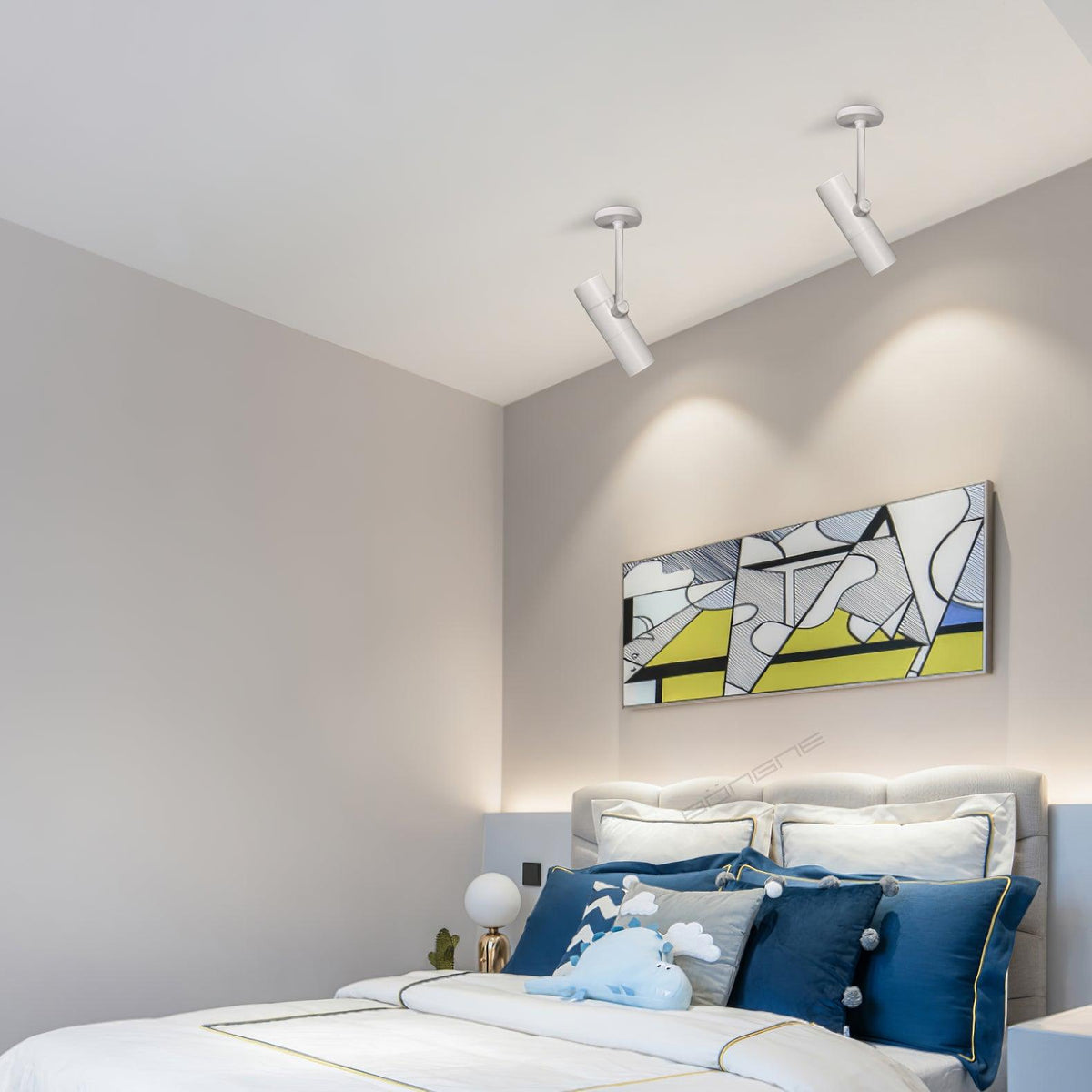 Divi Deckenleuchte Zylinder-Spot Industrial für Loft-Studie