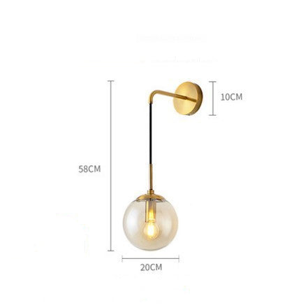 Valentina Modern LED Wandleuchten Innen Schwarz Ess/Wohnzimmer Glas