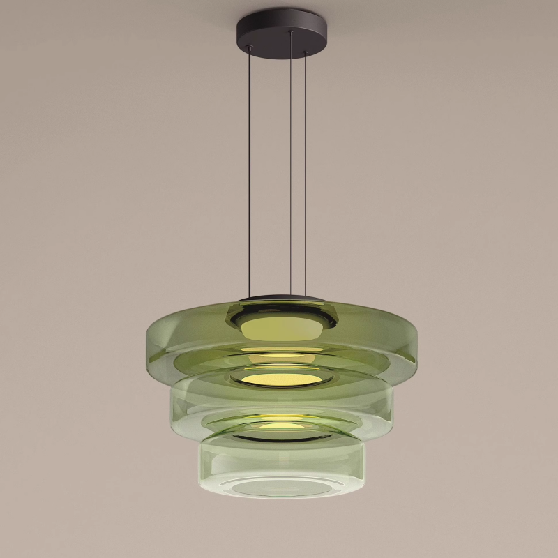 Valentina Modern Kücheninsel Glas Pendelleuchte Wohnzimmer