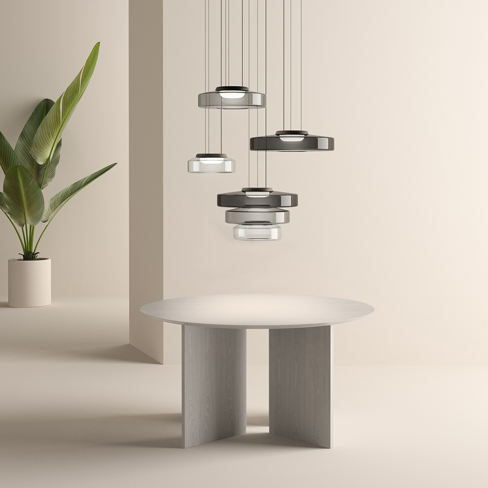 Valentina Modern Kücheninsel Glas Pendelleuchte Wohnzimmer