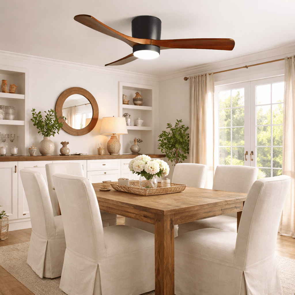Elaerine Deckenventilator mit Beleuchtung