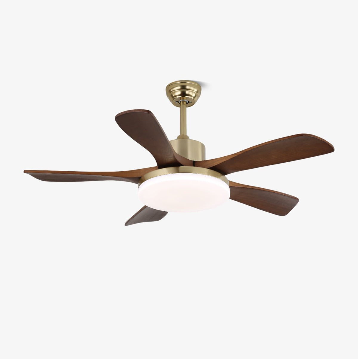 Elverena Deckenventilator mit Beleuchtung Holz