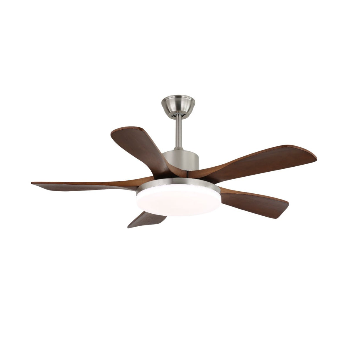 Elverena Deckenventilator mit Beleuchtung Holz
