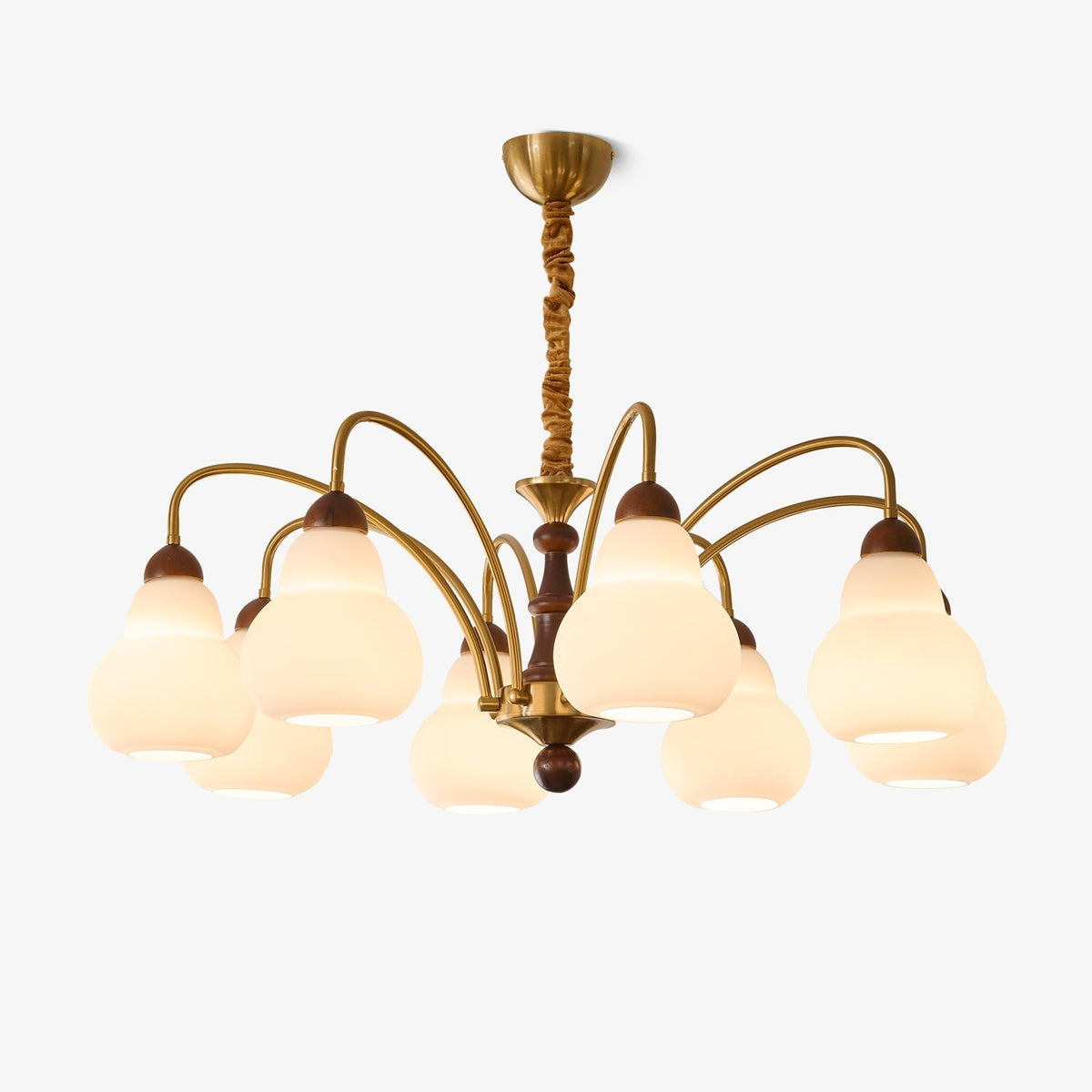 Novelle Kronleuchter Traditionelle Eleganz Vintage Holz