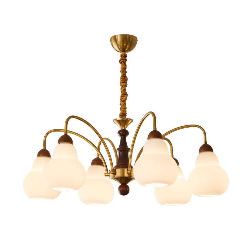 Novelle Kronleuchter Traditionelle Eleganz Vintage Holz