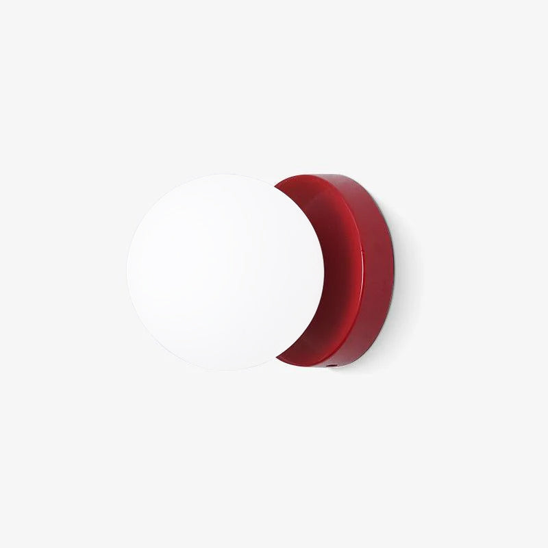 Celarella zeitgenössische minimalistische Wandleuchte aus Glas