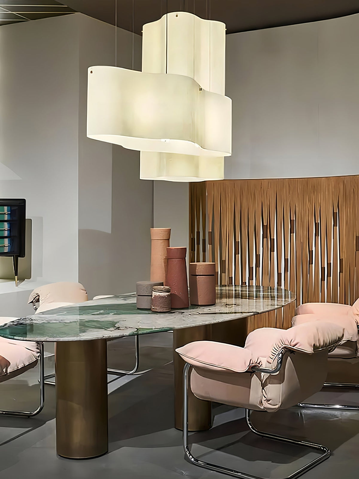 Evelan Pendelleuchte Art Wolkenform moderne Zeitgenössische