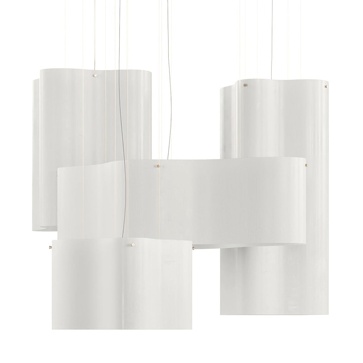 Evelan Pendelleuchte Art Wolkenform moderne Zeitgenössische