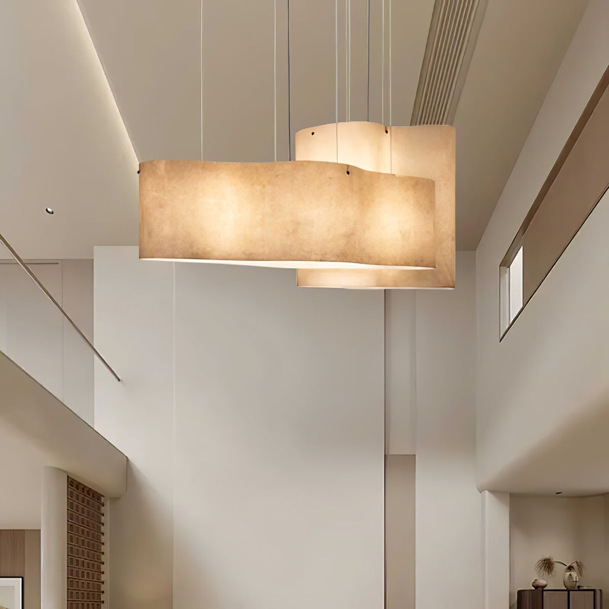 Evelan Pendelleuchte Art Wolkenform moderne Zeitgenössische