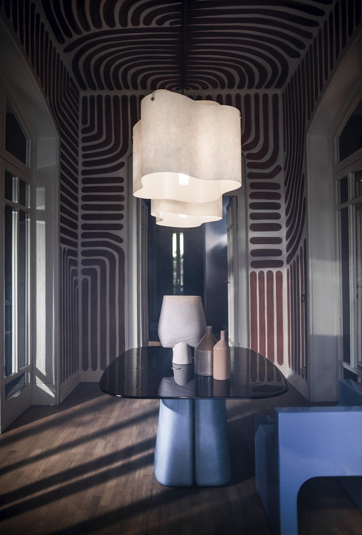 Evelan Pendelleuchte Art Wolkenform moderne Zeitgenössische