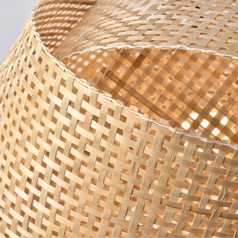 Ritta Pendelleuchte  Rattan Arbeitszimmer/Schlafzimmer  Design LED