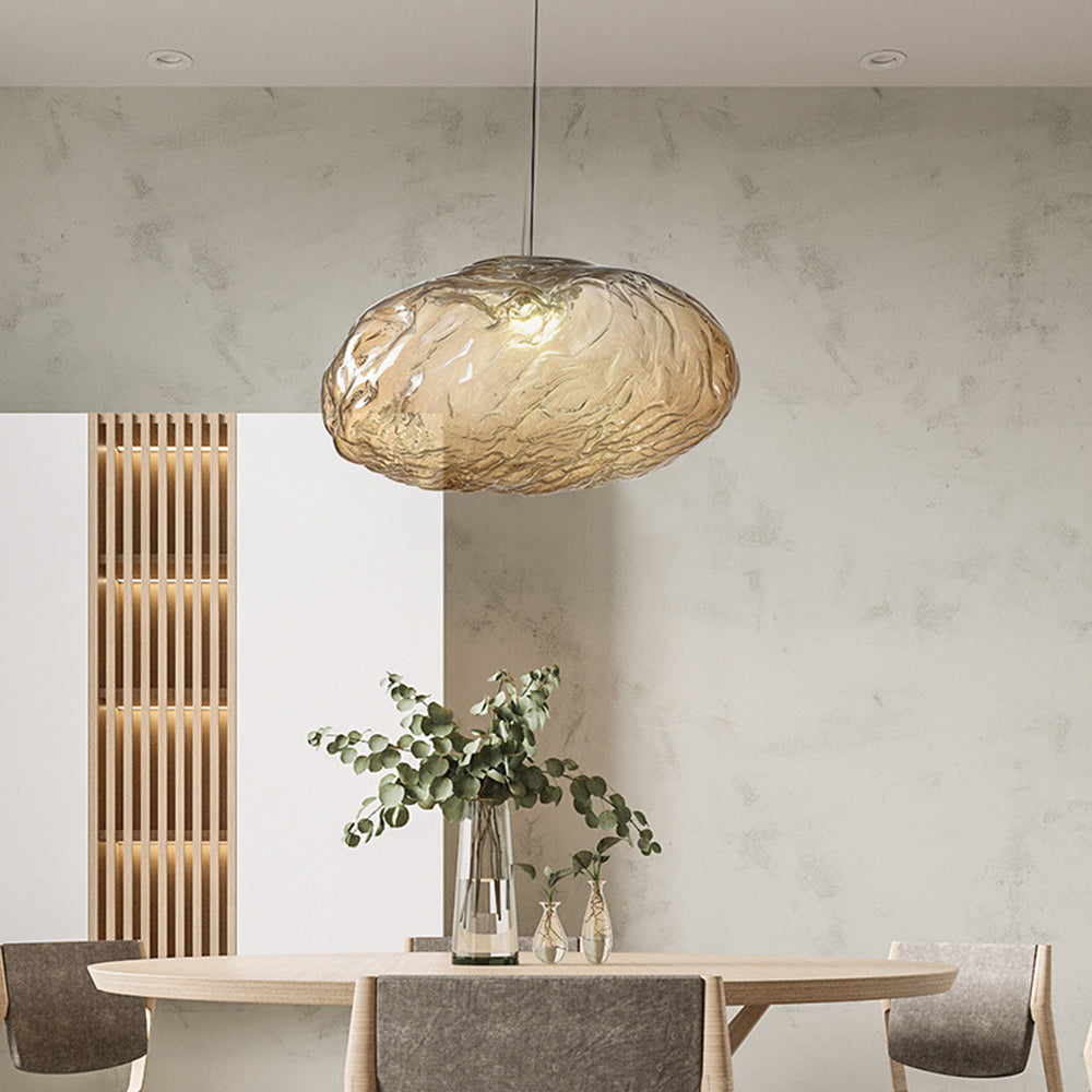 Arisha Minimalistisch Blase Pendelleuchte Glas Wohnzimmer Esszimmer