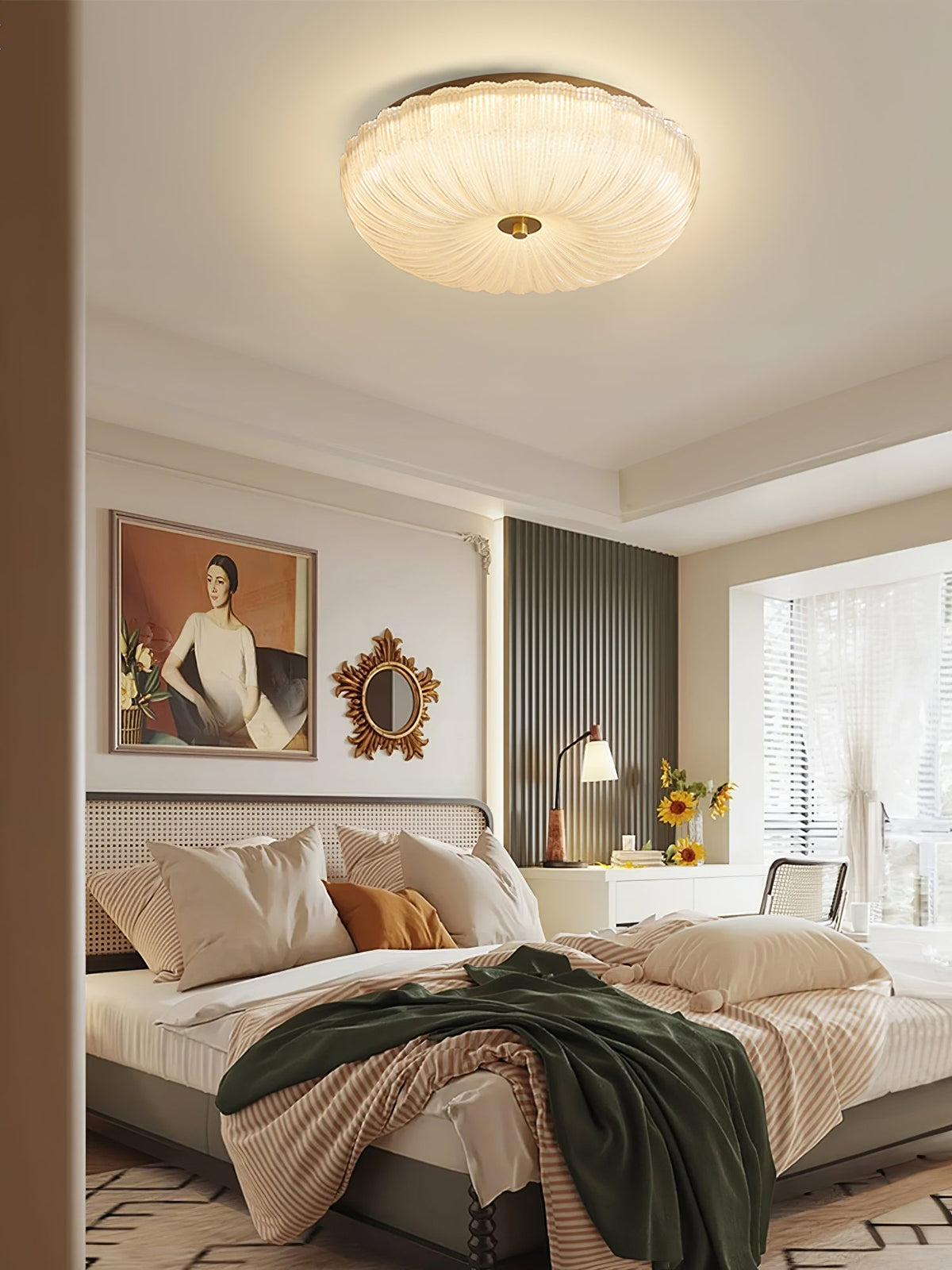 Sirixel Glas elegante Wandleuchte