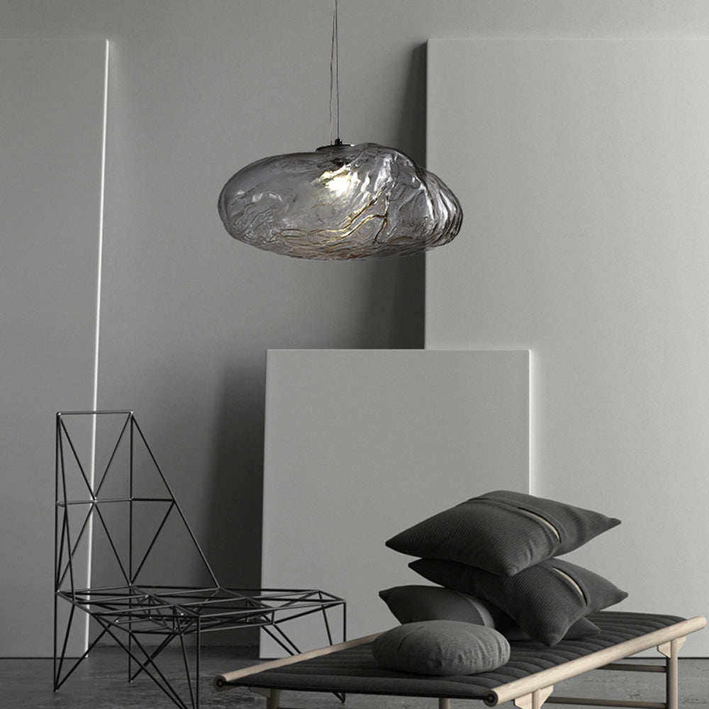 Arisha Minimalistisch Blase Pendelleuchte Glas Wohnzimmer Esszimmer