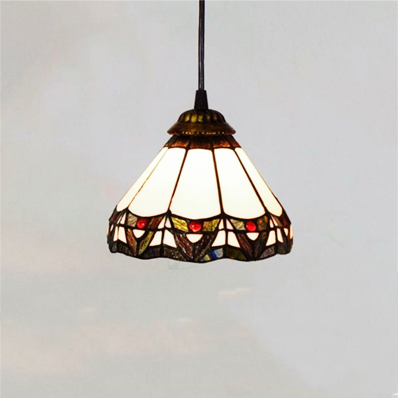 Arisha Cottage LED Pendelleuchte Metall Glas Wohnzimmer/Schlafzimmer