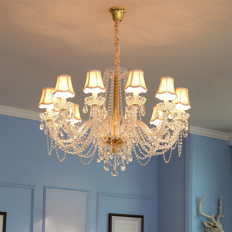 Kristy LED Kronleuchter Kristall Metall GlasWohnzimmer Schlafzimme