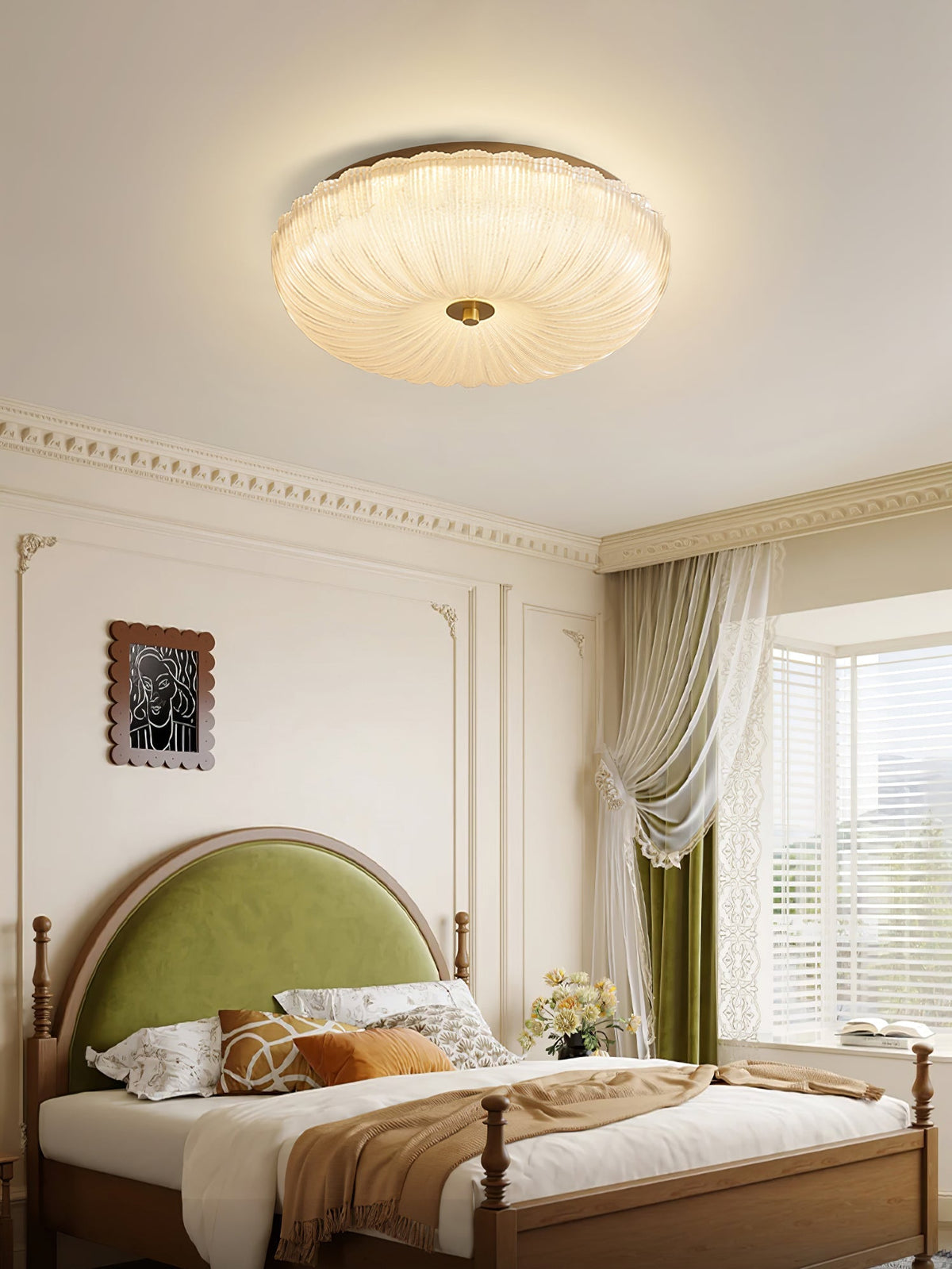 Sirixel Glas elegante Wandleuchte