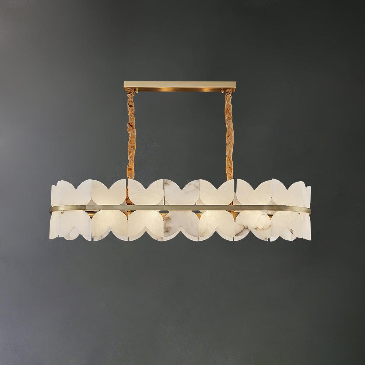 Seraphina Vintage Alabaster Kronleuchter