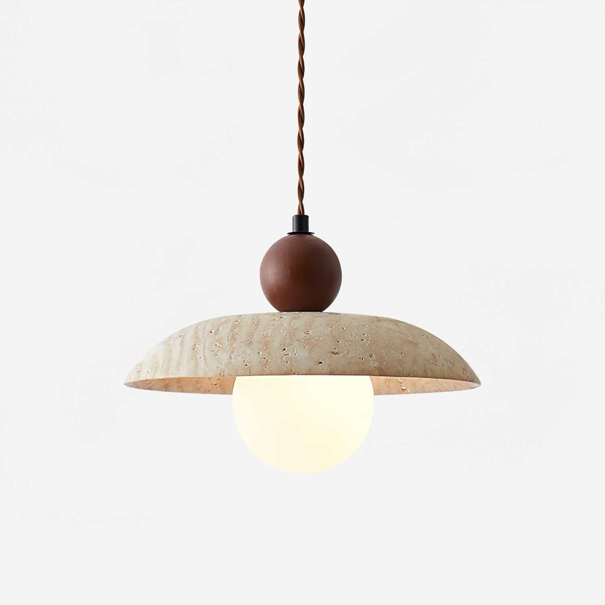Nerix Travertine Pendelleuchte