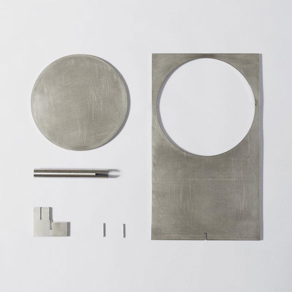 Sixor Steel futuristische Tischleuchte