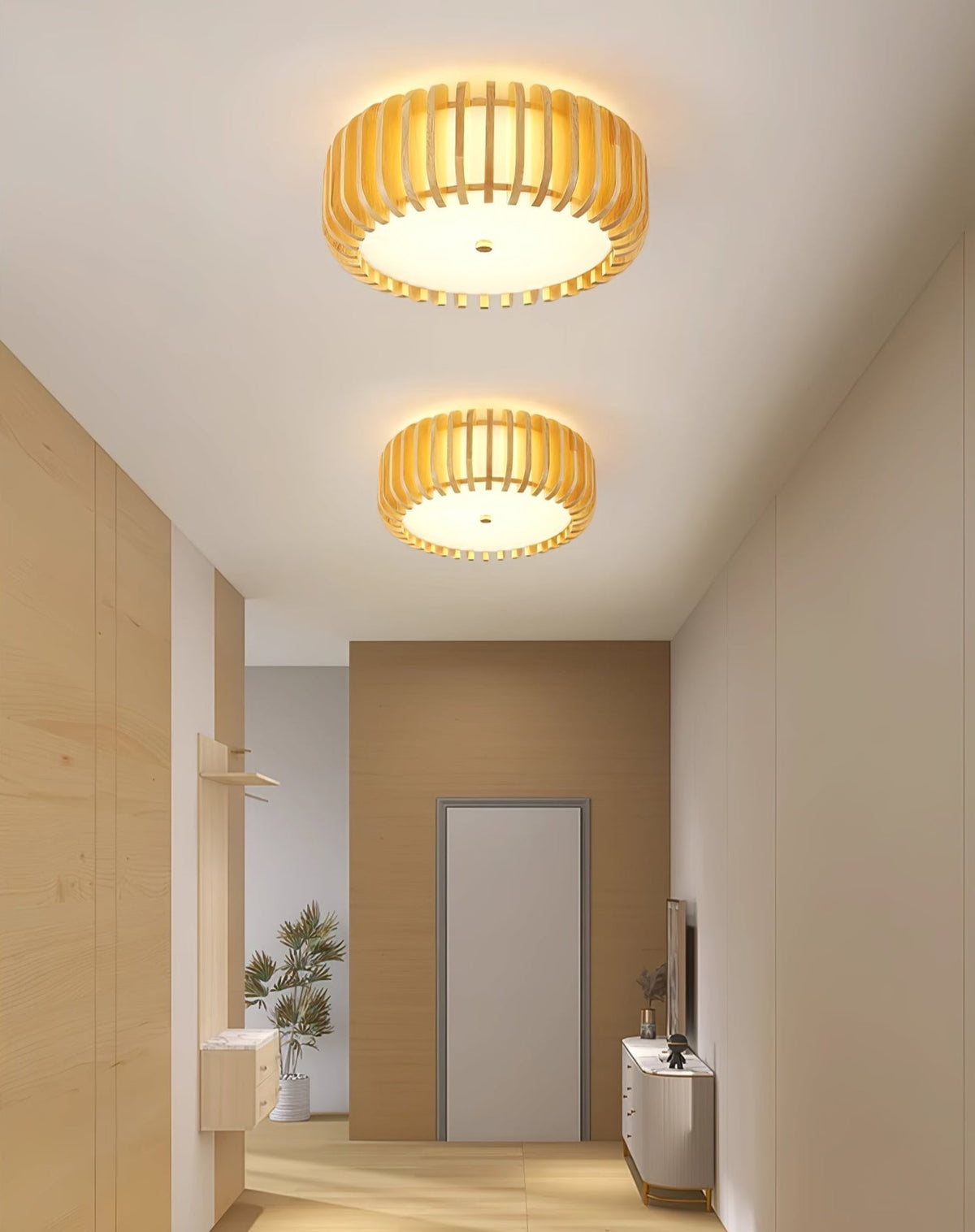 Vezorus Premium Elegance Deckenleuchte aus Holz