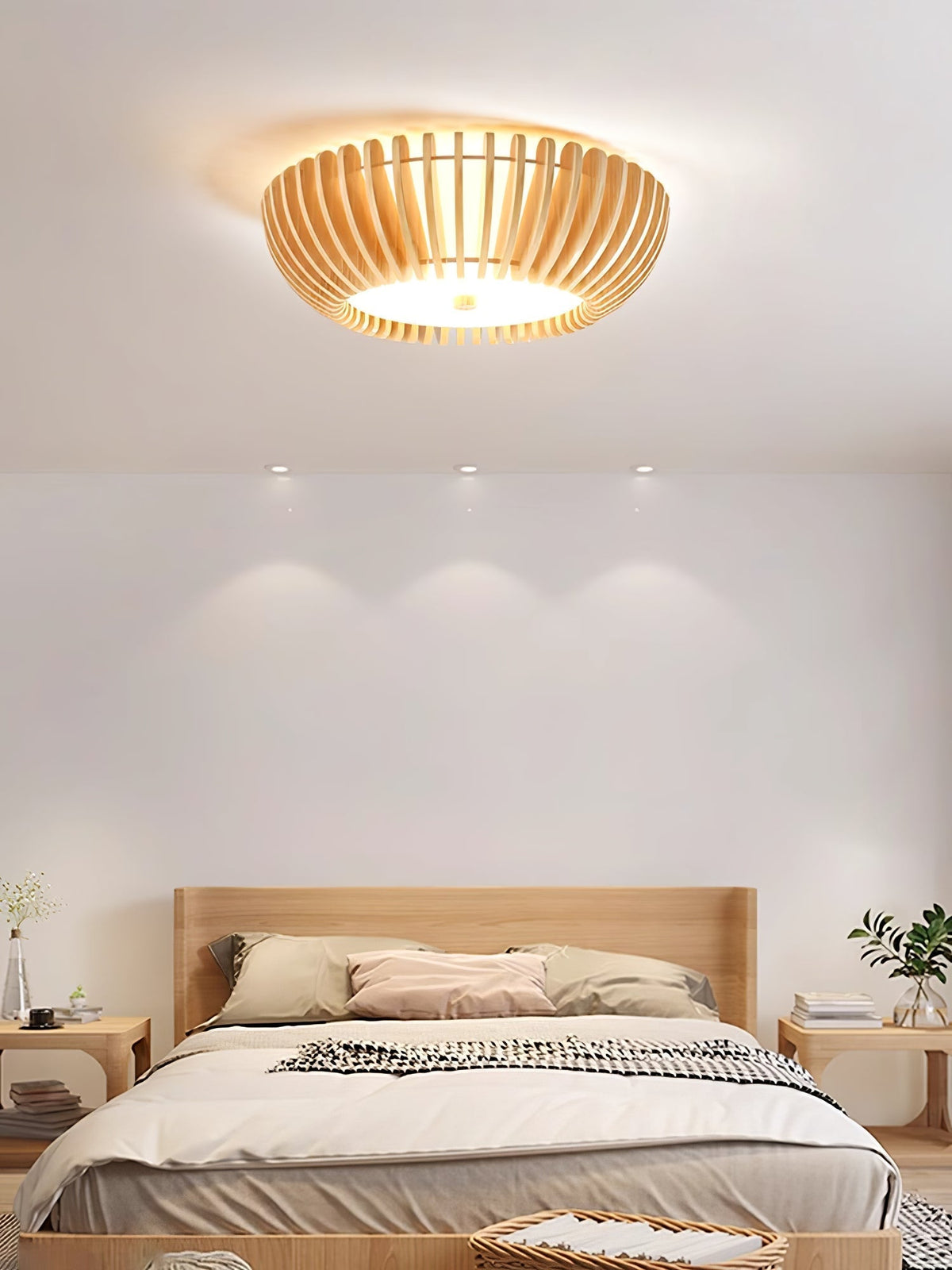 Vezorus Premium Elegance Deckenleuchte aus Holz