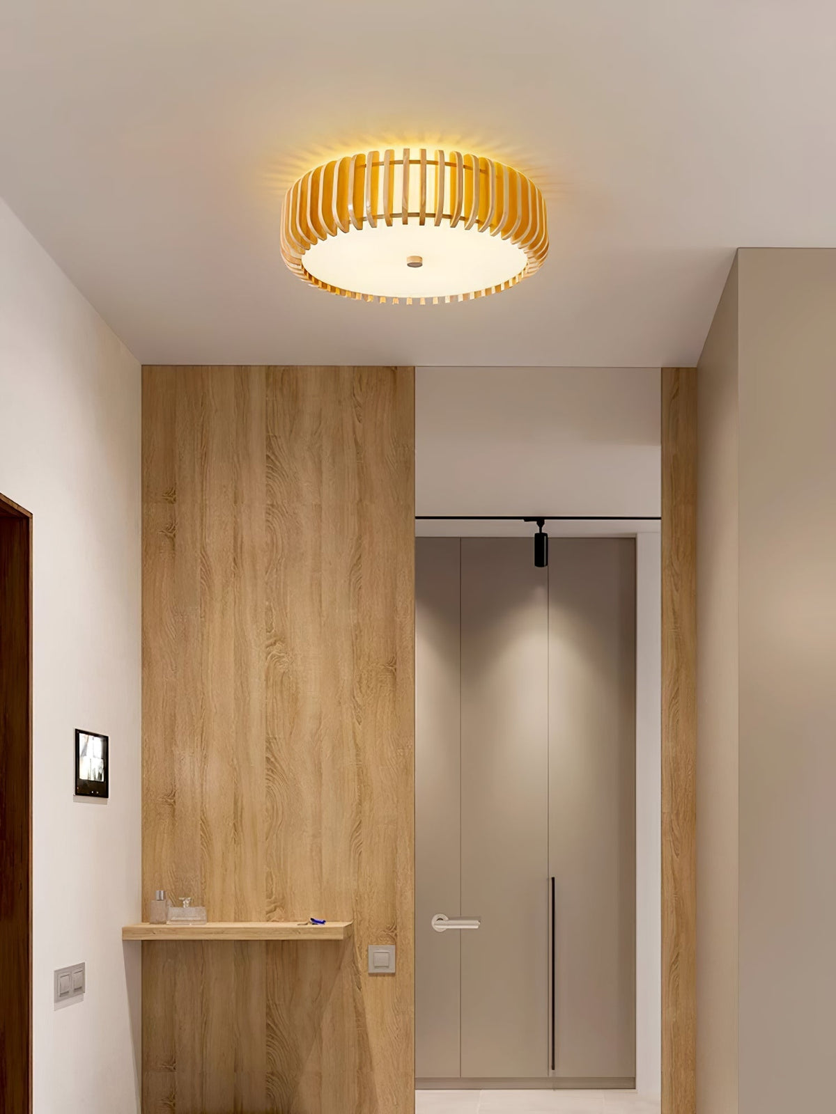 Vezorus Premium Elegance Deckenleuchte aus Holz