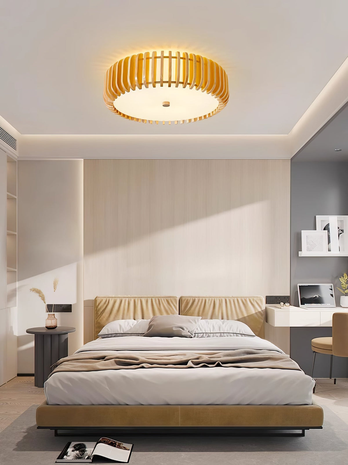 Vezorus Premium Elegance Deckenleuchte aus Holz