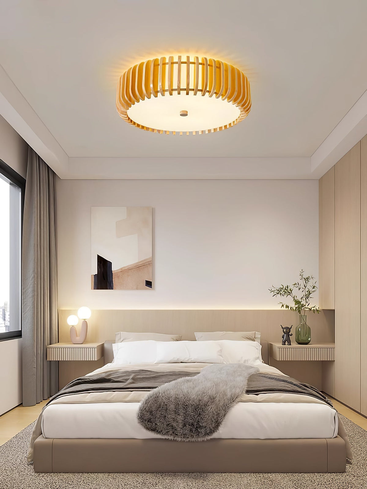 Vezorus Premium Elegance Deckenleuchte aus Holz
