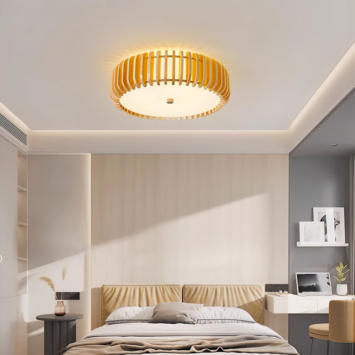 Vezorus Premium Elegance Deckenleuchte aus Holz