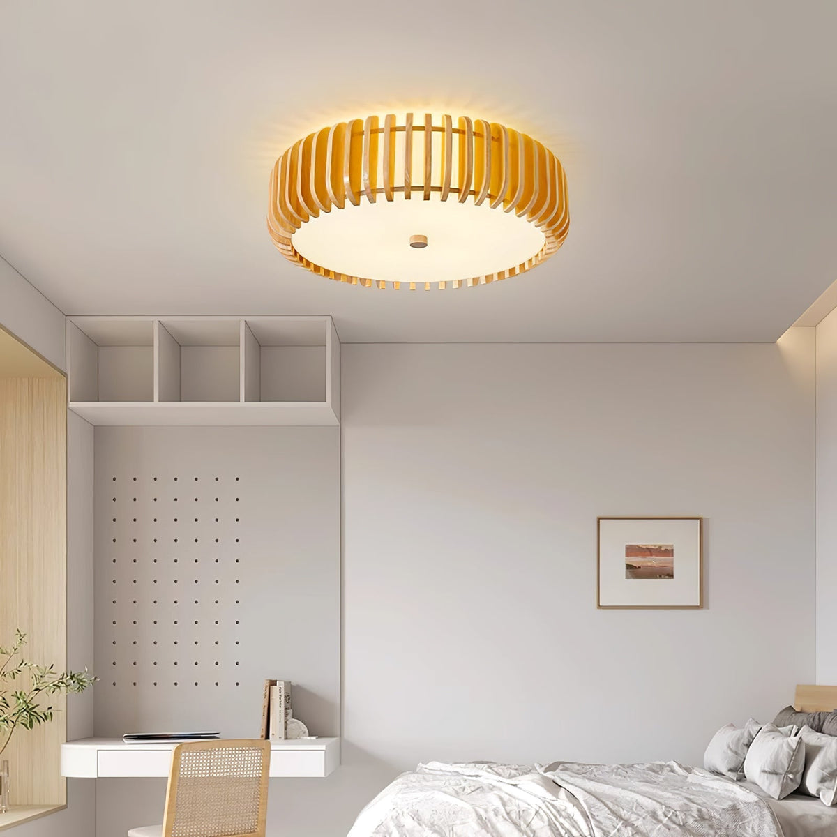 Vezorus Premium Elegance Deckenleuchte aus Holz