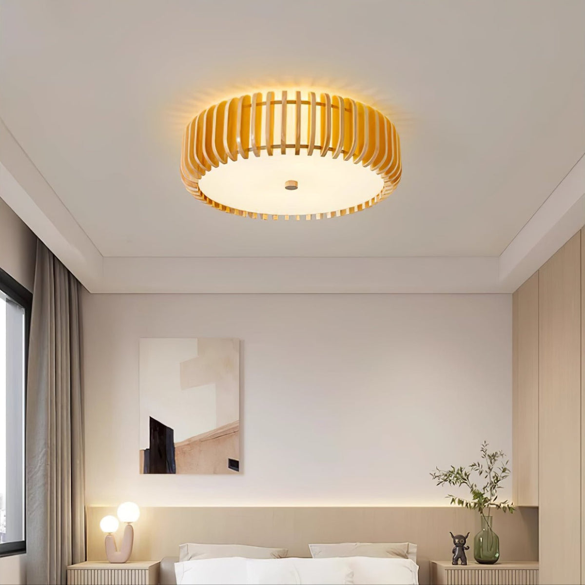 Vezorus Premium Elegance Deckenleuchte aus Holz