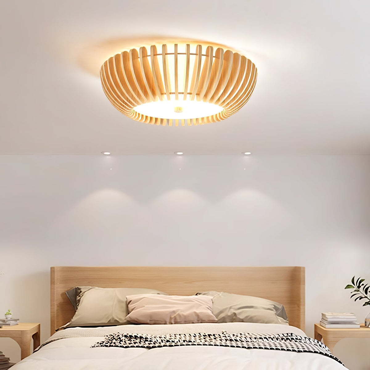 Vezorus Premium Elegance Deckenleuchte aus Holz