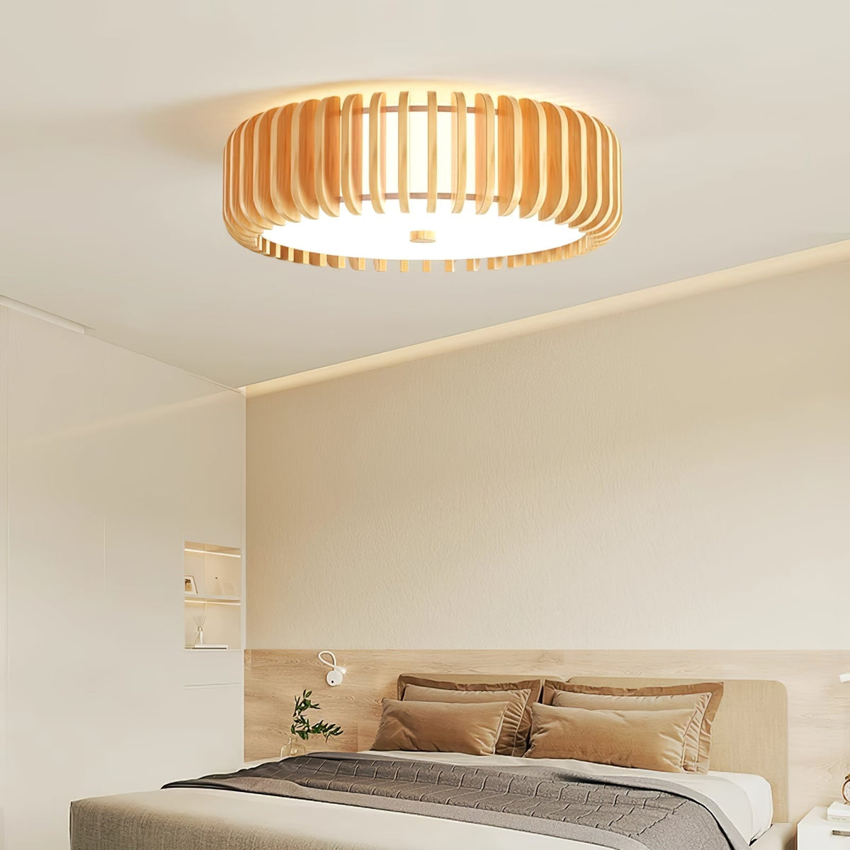 Vezorus Premium Elegance Deckenleuchte aus Holz