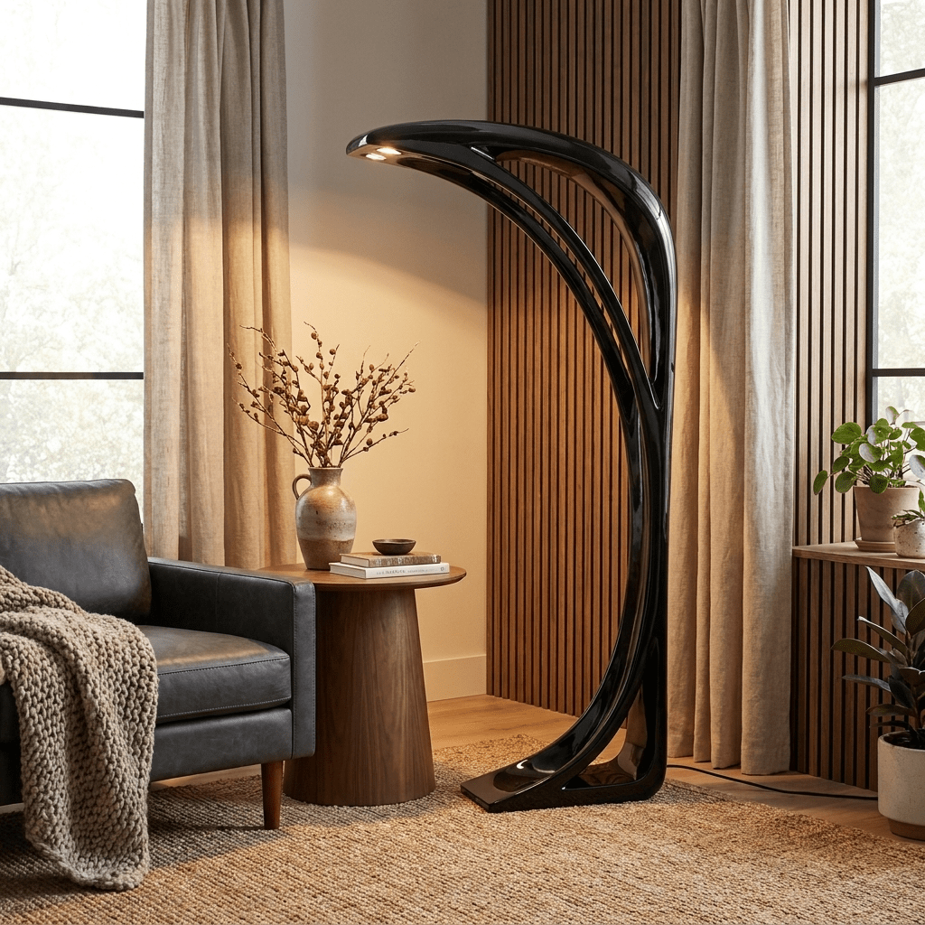 Obsidian Curve Stehleuchte