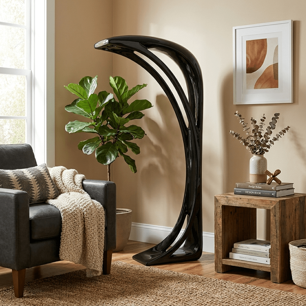 Obsidian Curve Stehleuchte