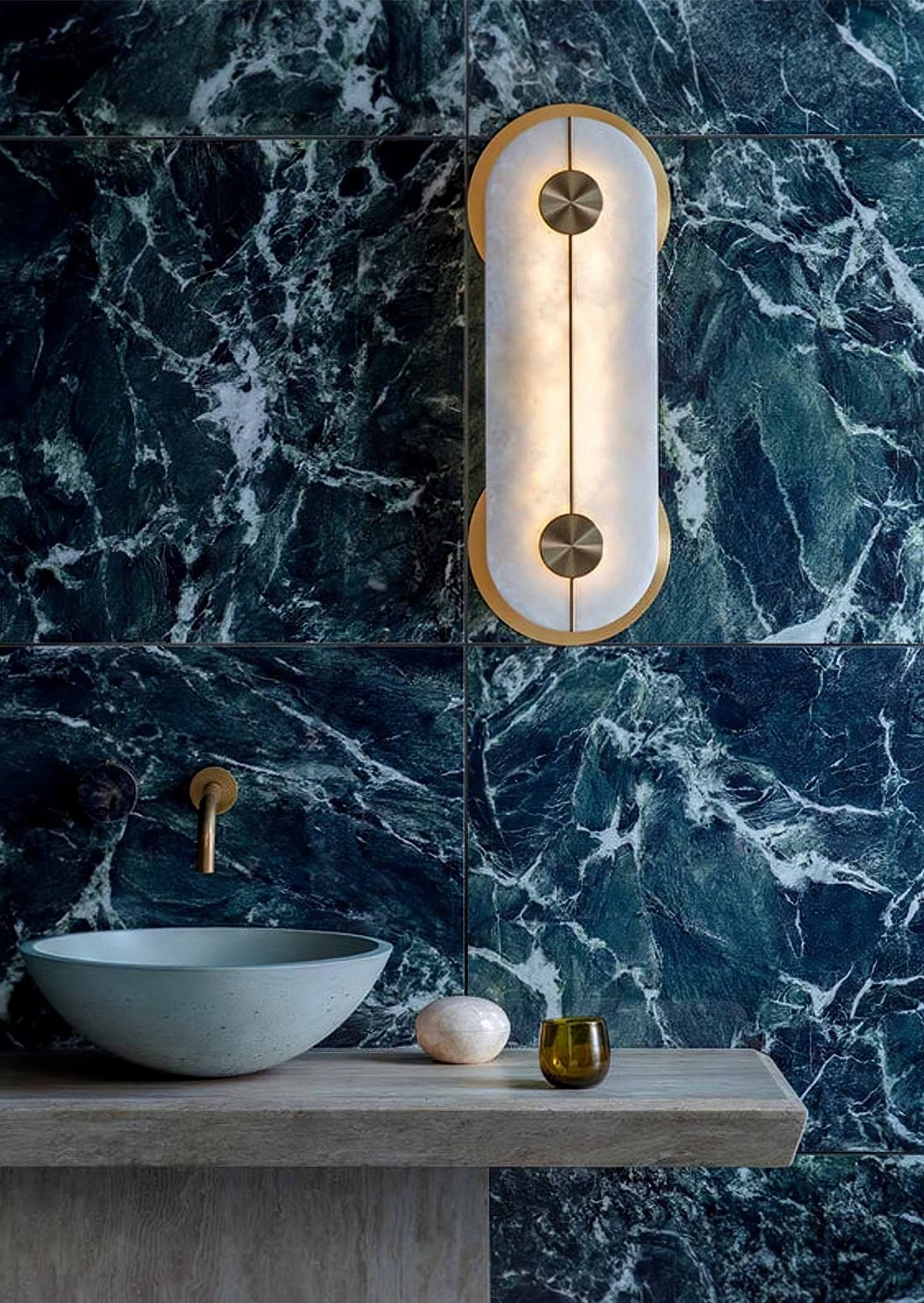 Avenireria Alabaster Wandleuchte