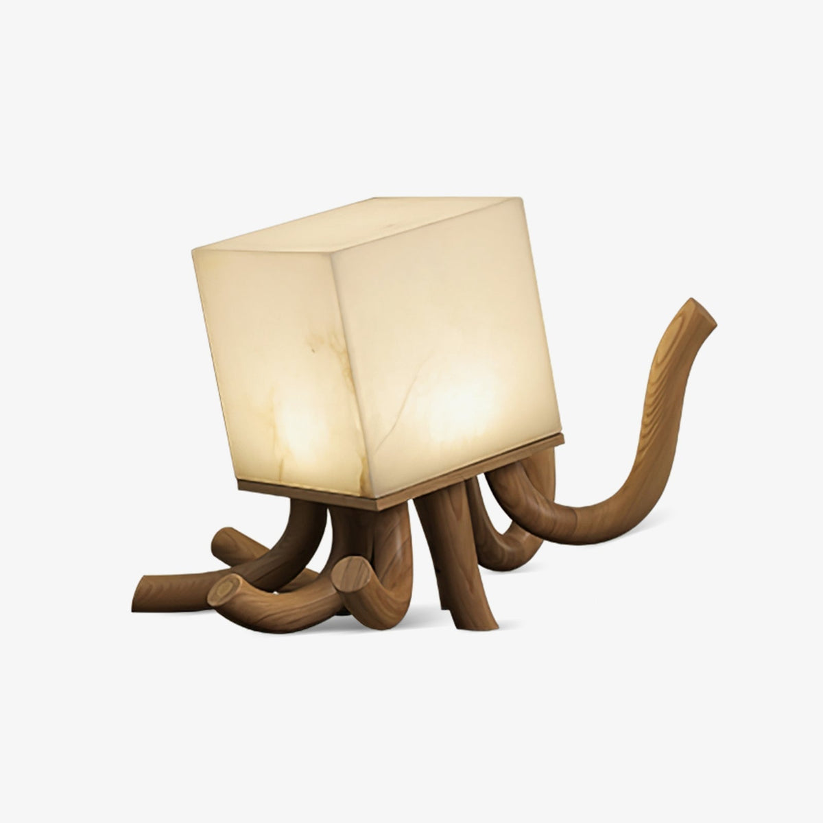 Dravk Tentacle Alabaster Tischleuchte
