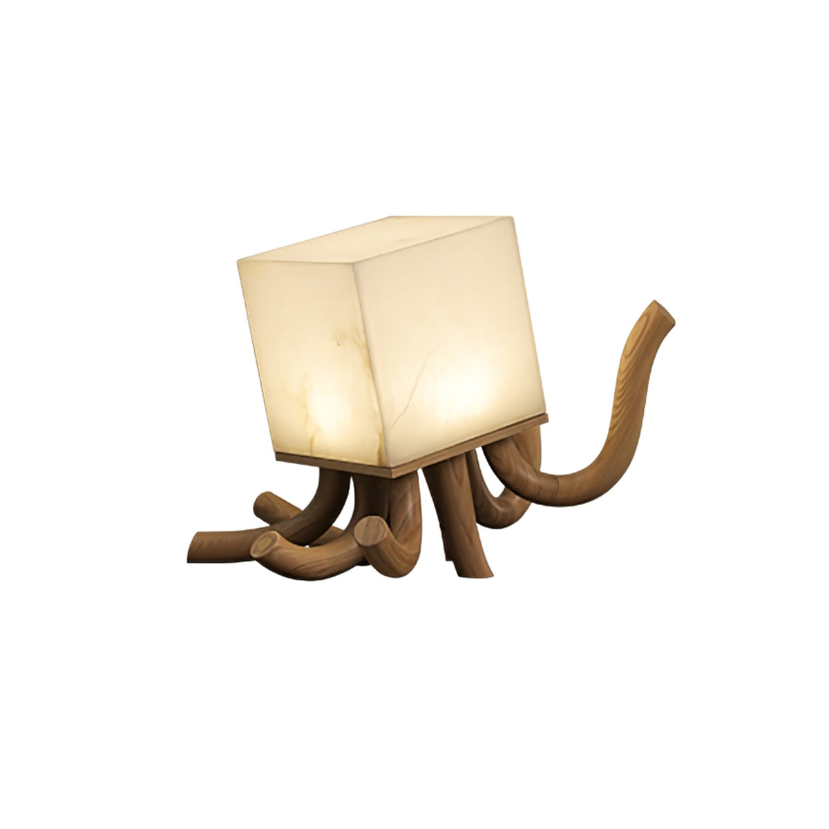 Dravk Tentacle Alabaster Tischleuchte