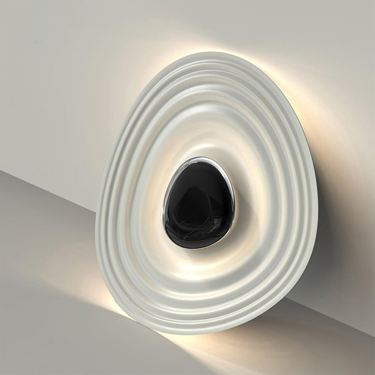 Idra Deckenleuchte Ripple Ring moderne skulpturale