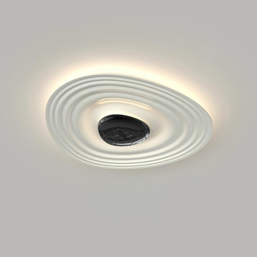 Idra Deckenleuchte Ripple Ring moderne skulpturale