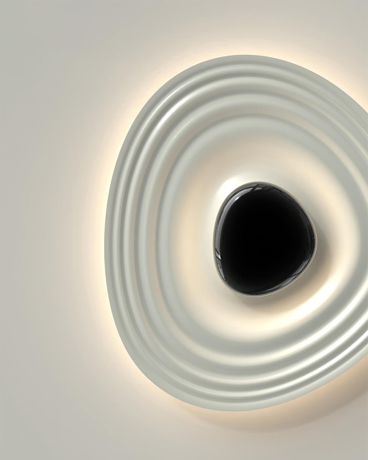Idra Deckenleuchte Ripple Ring moderne skulpturale