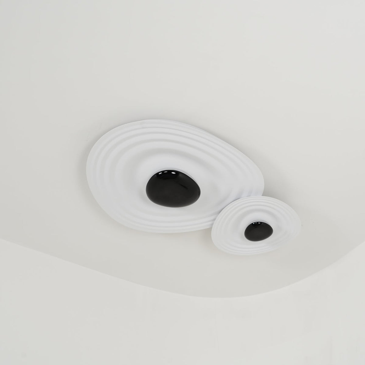 Idra Deckenleuchte Ripple Ring moderne skulpturale