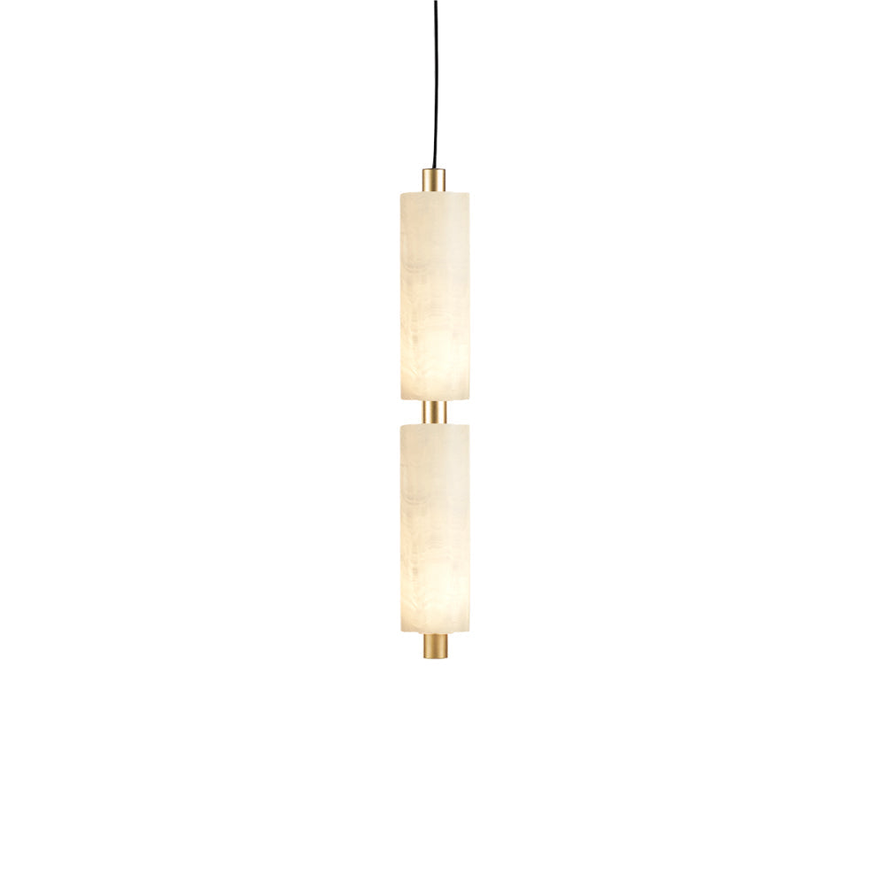 Zovarion Cluster Alabaster Pendelleuchte