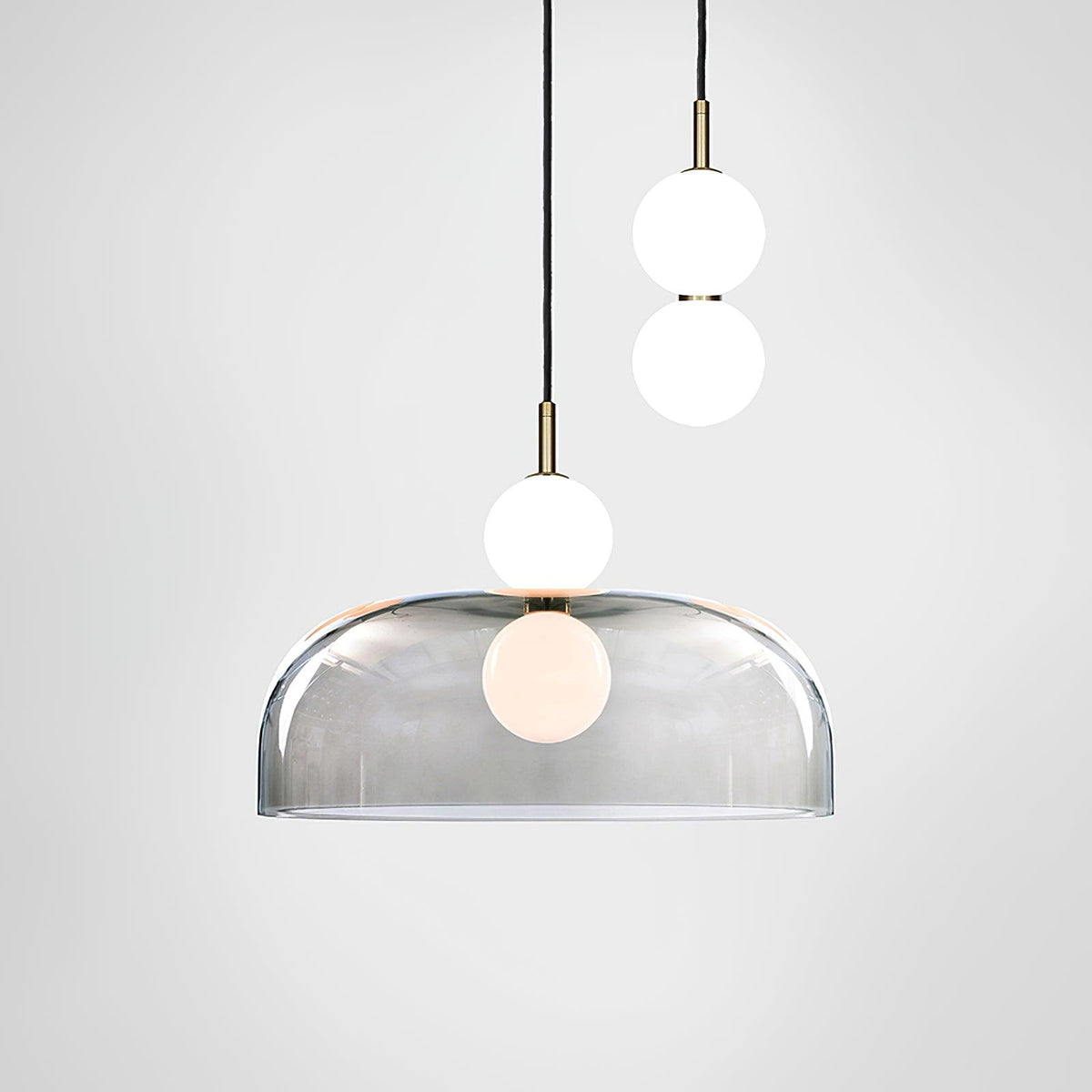 Celelia zeitgenössische minimalistische Pendelleuchte aus Glas