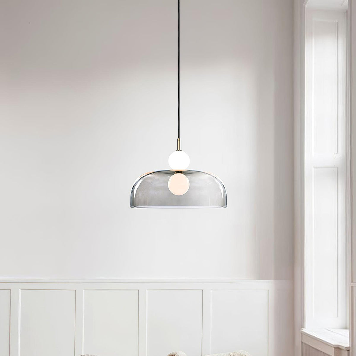 Celelia zeitgenössische minimalistische Pendelleuchte aus Glas